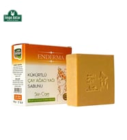 Enderma Kükürtlü ve Çay Ağacı Yağlı Sabun - Derinlemesine Hijyen (120 gr)