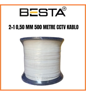 MCG  2+1 500 Metre 0,50 MM CCTV Kablo KD-1385