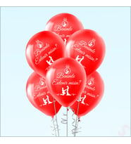 Benimle Evlenir misin? Pastel Balon, 30cm x 8 Adet
