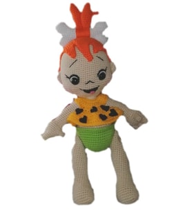 Çakıltaş Amigurumi Organik Oyuncak