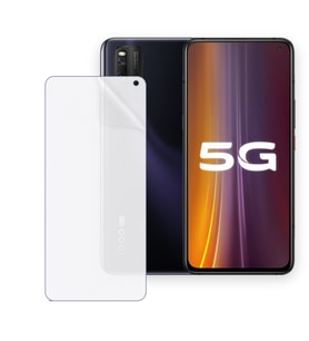 SChitec VIVO IQOO3 Uyumlu Ön Yüzey Nano Şeffaf Hidrojel Ekran Koruyucu