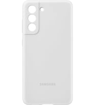 Galaxy S21 FE ile Uyumlu Silikon Kılıf Beyaz EF-PG990TWEGWW