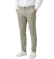 DeepSEA Erkek Yeşil Slim Fit Pamuklu Likralı Chino Spor Pantolon 2601745