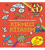 Kırmızı Kitabım - Renkleri Öğreniyorum Serisi