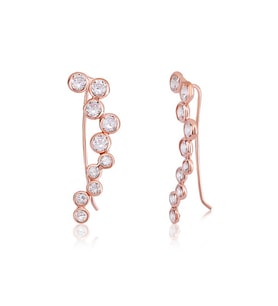 EMILIANO JEWELLERY SİLVER 925 AYAR ZİRKON KÜPE