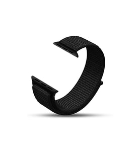 Watch Sport Loop Parlak Siyah Kordon 42-44 mm Akıllı Saat Kayışı