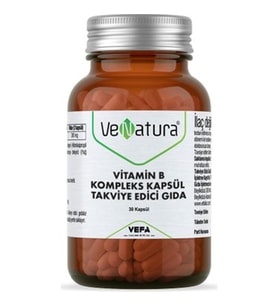 Venatura Vitamin B Kompleks 30 Kapsül
