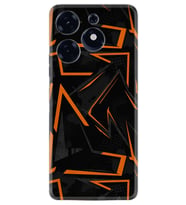 Spark 10 Pro Kılıf Silikon Desen Özel Seri Zigzaglar 1651
