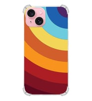 PrintiFy Apple iPhone 15 Plus (Kamera Açık) Uyumlu Köşe Korumalı Renk Cümbüşü A Kılıf