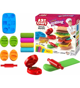 Art Craft Hamburger Hamur Set 200 gr 5544 (Karışık)