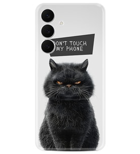 Samsung Galaxy S25 FE Kılıf Boutique Baskılı Resimli Don't Touch Cat Pcode -011