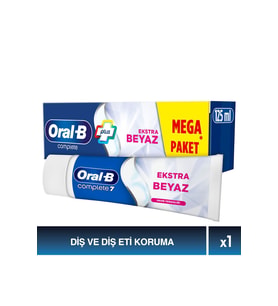 Oral-B Complete 7 Ekstra Beyaz Diş Macunu 125 ml