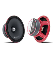 EDİSON ED-PRO8 XL 20CM MİDRANGE HOPARLÖR 500WATT (Siyah-Kırmızı)