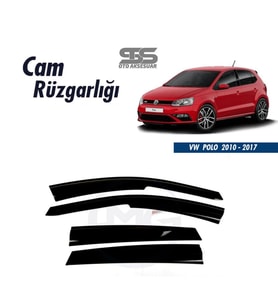 Cam Rüzgarlığı Volkswagen Polo 2010-2017 Mügen Tip Piano Black