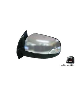 FORD RANGER DIŞ AYNA ELEKTRİKLİ KATLAMALI SİNYAL KROM KAPAK SOL 15- FOR11RA037 AB3917683LF