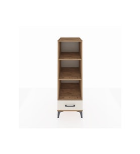 Kronos Dolap 3 Raflı Tek Çekmeceli 44x59x134 Çam-Aytaşı