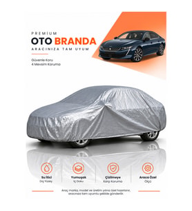 PEUGEOT 508 (2018-2026) SEDAN Uyumlu Araba Brandası Oto Branda Araba Örtüsü Araç Çadırı