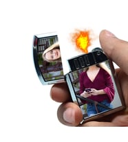 Zippo Görünümlü Çakmak(istenilen resimli)LÜX
