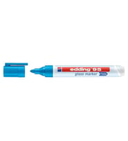 Edding 95 Glass Marker Cam Kalemi Açık Mavi 