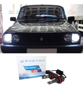 Renault Toros R12  Led Xenon Kısa Far Ampulü H4 Ultimate 9500 Lumens Yeni Seri Beyaz