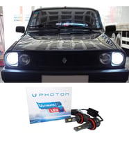 Renault Toros R12  Led Xenon Kısa Far Ampulü H4 Ultimate 9500 Lumens Yeni Seri Beyaz