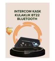 Mey İthalat® Bluetooth 5.0 Motosiklet Kask Kulaklık Eller Serbest ve Müzik Özellikli