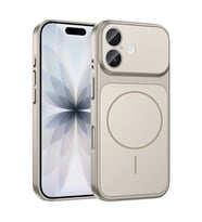 iPhone 17 Kılıf Magsafe Şarj Özellikli Kamera Korumalı 17 Serisi Dönüşüm Kapak (Gri)