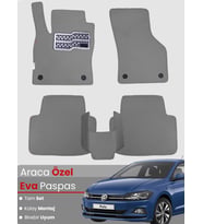 Volkswagen Polo (2017-2025) Uyumlu EVA Paspas Tam Set–Araca Özel,Su Geçirmez,Hızlı ve Kolay Montaj