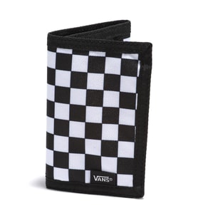 Vans Slipped Kumaş Para Cüzdanı Black/White Check VN000C3HU0I