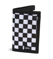 Vans Slipped Kumaş Para Cüzdanı Black/White Check VN000C3HU0I (Siyah - Beyaz)