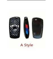 Bmw 1 3 5 7 Serisi X1 X3 X4 X5 F10 F15 F16 F20 F30 F18 F25 Karbon Anahtar Kılıfı M Logolu