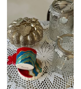 Kırmızı Balık Mug (Karışık)