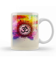 Ohm Om Symbol Kupa Bardak Porselen