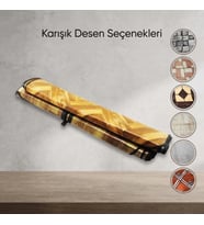 Zemin Koruyucu Soba Muşambası - 100x115 cm - Biyeli Kenar