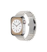 Apple Watch 38mm KR413 Fine Steel Kordon - Yıldız Işığı