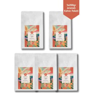 5x200gr Decaf Çekirdekli Kahve Paketi