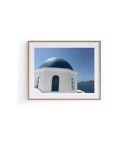 Santorini  Tablo (Ahşap)