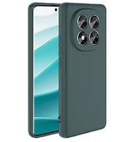 Durukar® Redmi Note 14 Pro 5G Kılıf First Silikon - Koyu Yeşil