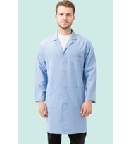 Erkek Uzun Kollu İş Önlüğü 75 Polyester OEKOTEX Vanessa Önlük Yaka Rahat