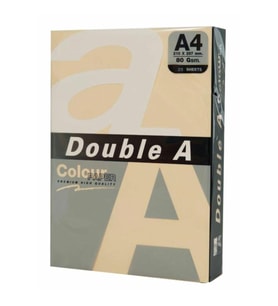 Double A Renkli Kağıt 25 Li A4 80 Gram Altın (25 Yaprak)