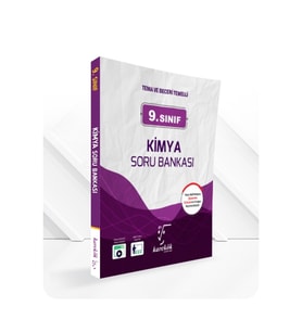 Karekök Yayınları 2024 - 2025 Müfredat Yeni Nesil 9.SINIF KİMYA SORU BANKASI (Çok Renkli)