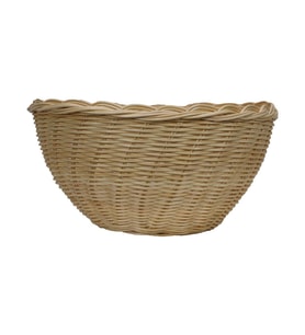 e38 EL İŞÇİLİĞİ HASIR İP SEPET ÖRGÜ  24*24 cm - 6175 (Karışık)