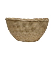 e38 EL İŞÇİLİĞİ HASIR İP SEPET ÖRGÜ  24*24 cm - 6175 (Karışık)