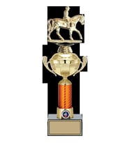 ODAK KUPA - Figürlü Kupalar - At / Binici Figürlü Kupalar FG-056 C - 40 cm