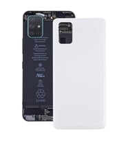 Samsung Galaxy M51 Uyumlu Arka Pil Batarya Kapağı SM-M515F (Beyaz)
