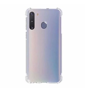 Samsung Galaxy A21 Kılıf Şeffaf Nitro Anti Shock Kapak (Renksiz)