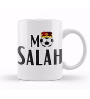 Mo salah  BAllon d'or  The Best Player İn The World 2021   Vintage Retro Rainbow Style Kupa Bardak Porselen