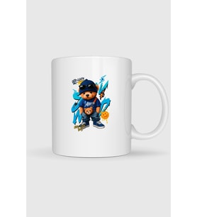 Teddy Bear Just Cool Boy Baskılı Kupa Bardak