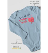 Beni en çok yengem sever Uzun Kollu Çıtçıtlı Bebek Body