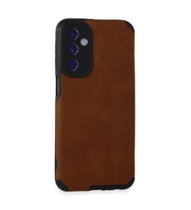 Samsung Galaxy M34 5g Kılıf Loop Deri Silikon - Kahverengi